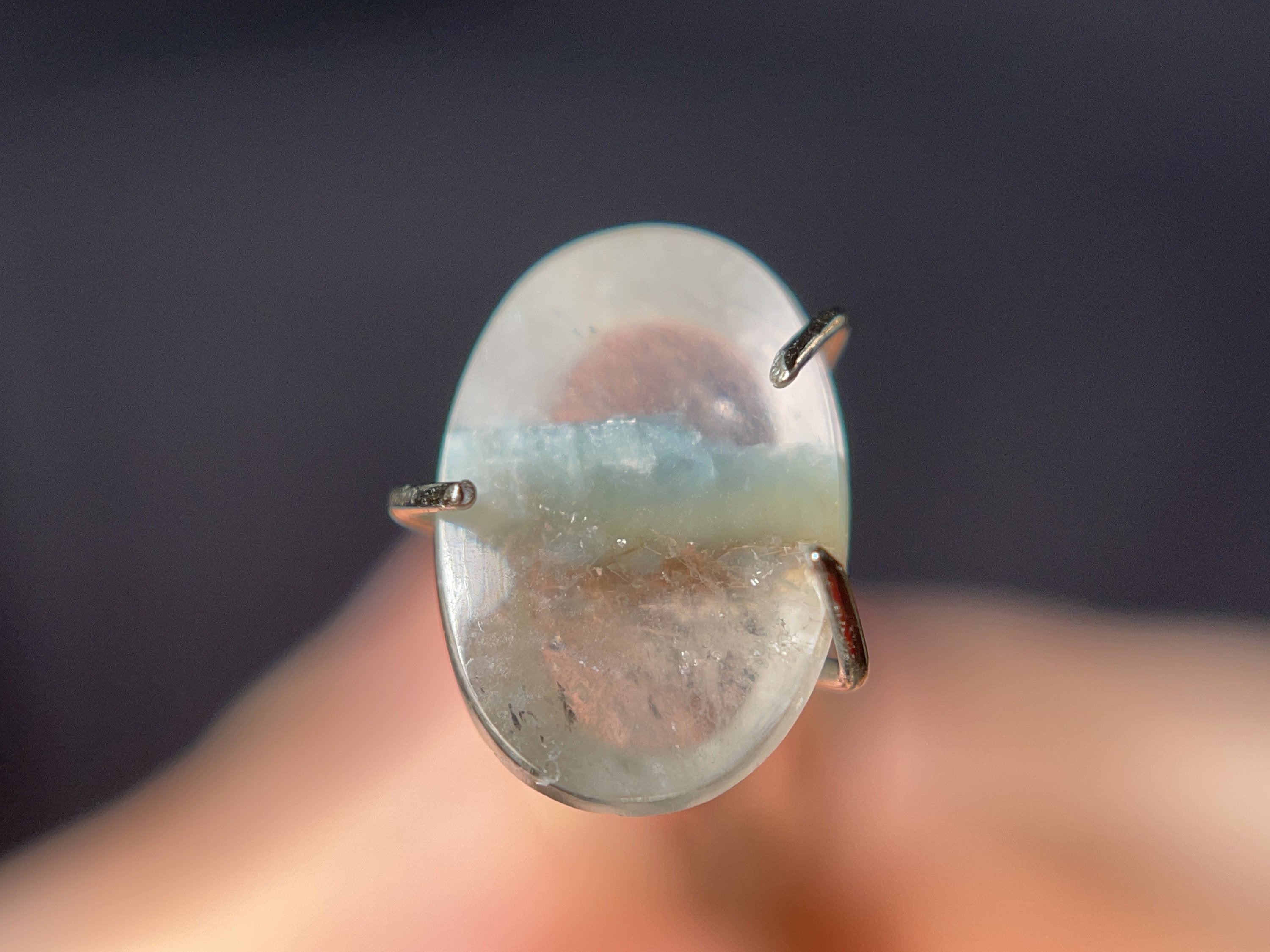 GILALITE Cabochons | Medusa Paraiba Quartz Striped Oval Gemstones for Jewelry Making (43818) - Perfect for Pendants, Earrings & DIY Craft Projects