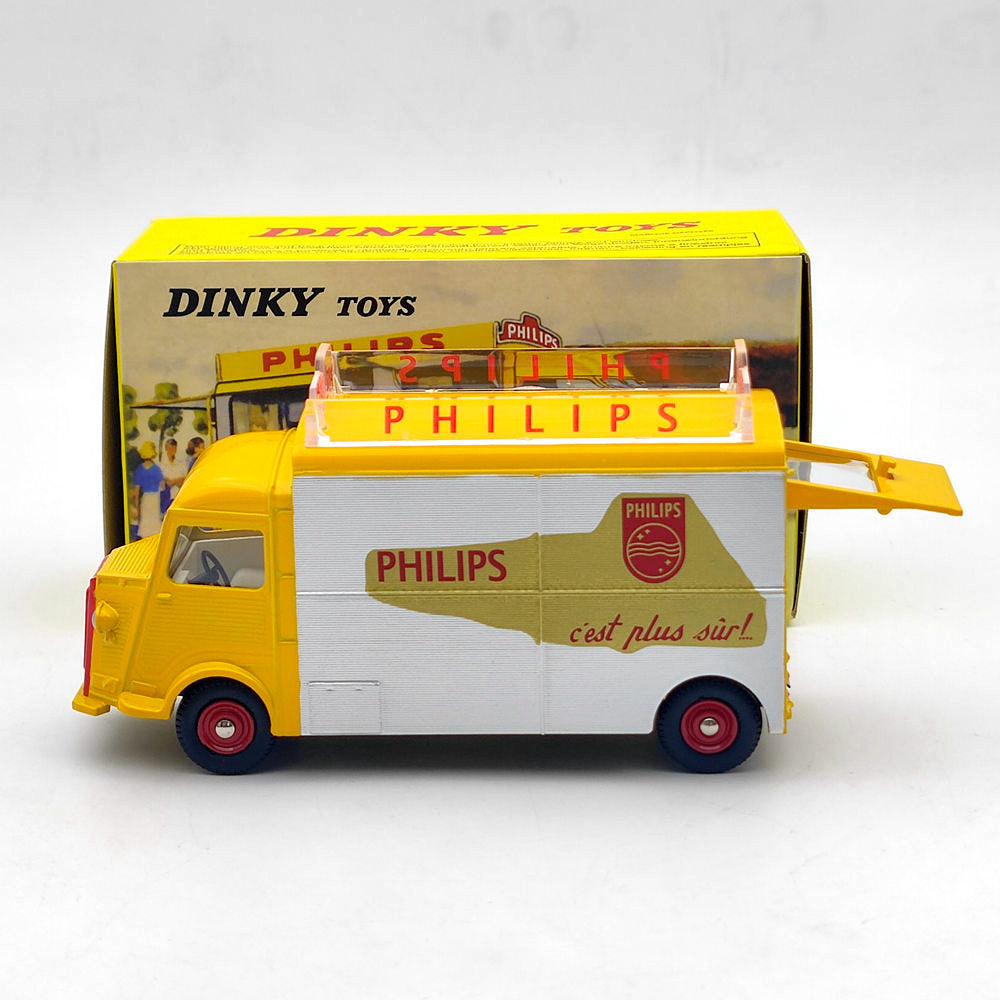1:43 Scale Atlas DINKY TOYS 587 Citroen 1200K PHILIPS Van Diecast Model Car - Vintage Collectible Toy for Adults & Kids - Perfect for Display, Gifts & Retro Car Enthusiasts