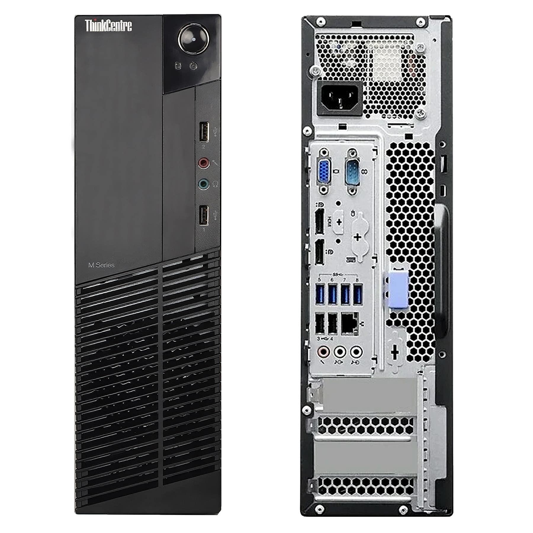 Renewed Lenovo ThinkCentre M93p SFF Desktop Computer - Intel Core i5-4570 3.2GHz, 16GB DDR3 RAM, 1TB SSD, WiFi, Windows 10 Pro (Includes Keyboard & Mouse) - Perfect for Home Office, Business Workstations & Remote Work