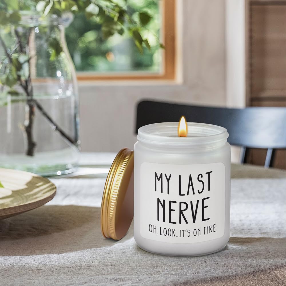 Lavender Scented Candles - Perfect Gifts for Women, Mom, BFF, Girlfriend & Sister | Birthday, Christmas & Valentine's Day Presents | Relaxing Aromatherapy for Home, Spa & Meditation