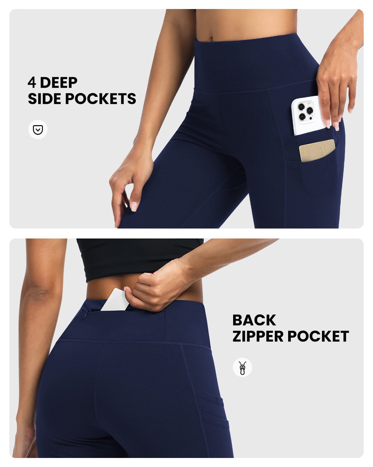 Women's Fleece Lined Leggings - Thermal Winter Tights with Soft Fleece Interior for Warmth & Comfort - Perfect for Yoga, Running, and Cold Weather Activities