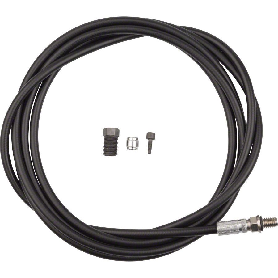 SRAM Hydraulic Brake Line Kit - Compatible with Guide RSC, Guide RS, Guide R, DB5 & Level TL - 2000mm Black Brake Hose - Perfect for Mountain Bike Brake System Upgrades and Maintenance