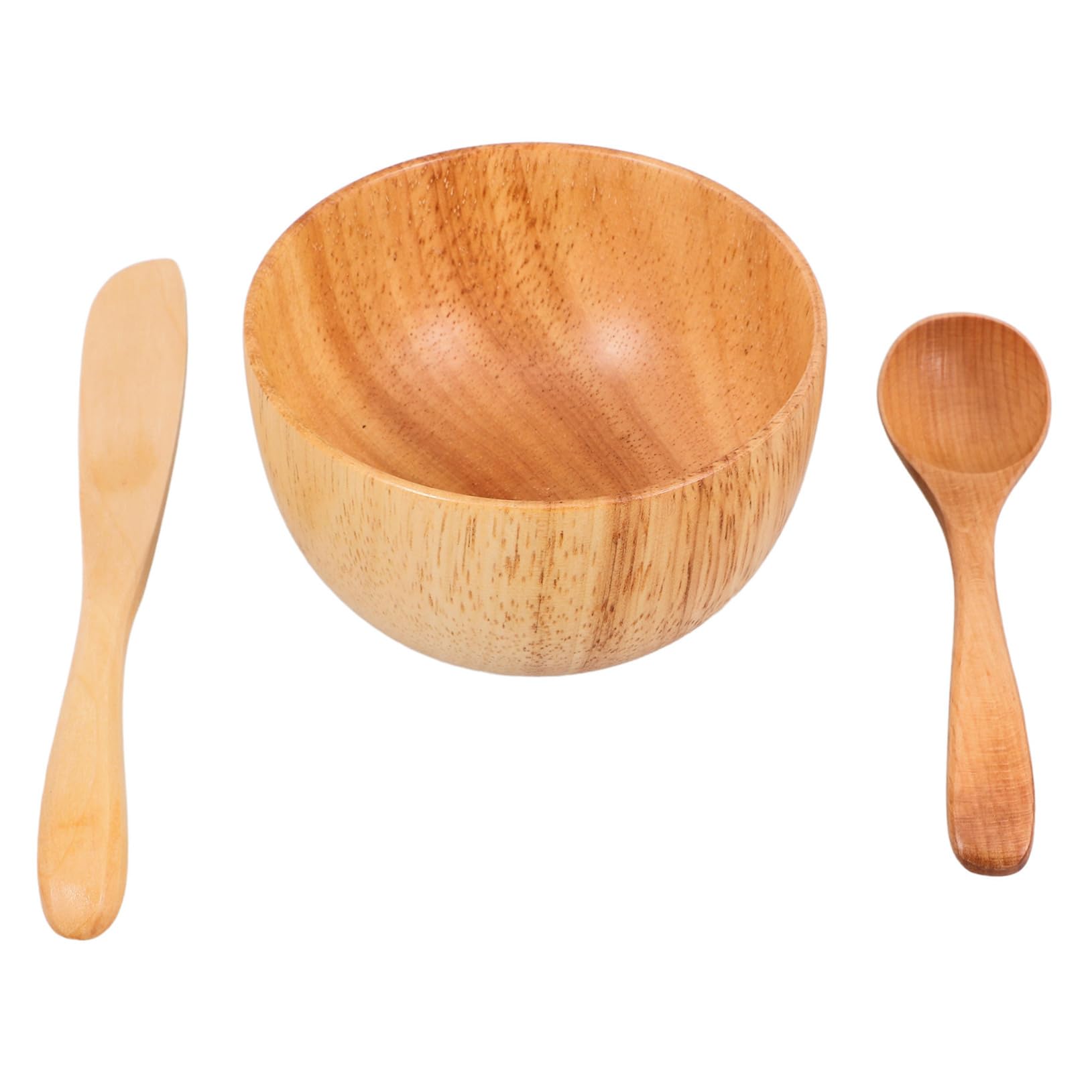 FOMIYES Professional Wooden Facial Mask Mixing Bowl Set - Spa & Beauty Tool Kit for DIY Skincare, Facials, and At-Home Treatments - Perfect for Estheticians, Salons, and Self-Care Routines