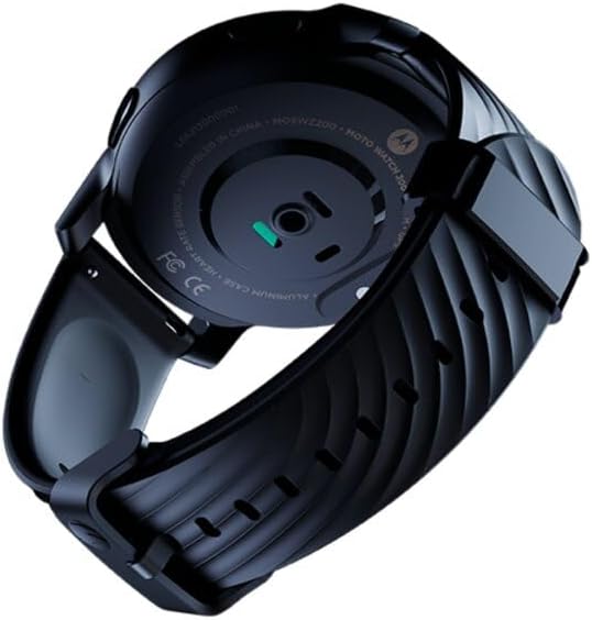Motorola Moto Watch 100 - Smart Fitness Tracker with Heart Rate Monitor, GPS & 10-Day Battery Life | Perfect for Running, Swimming & Daily Activity Tracking