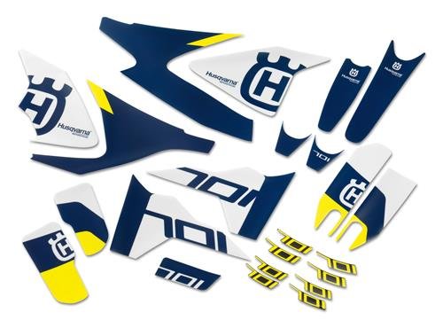 27008999000 701 Supermoto/Enduro Decal Kit - High-Quality Vinyl Stickers for Motorcycle Graphics & Customization | Perfect for Bike Upgrades, Racing Events, and Off-Road Adventures