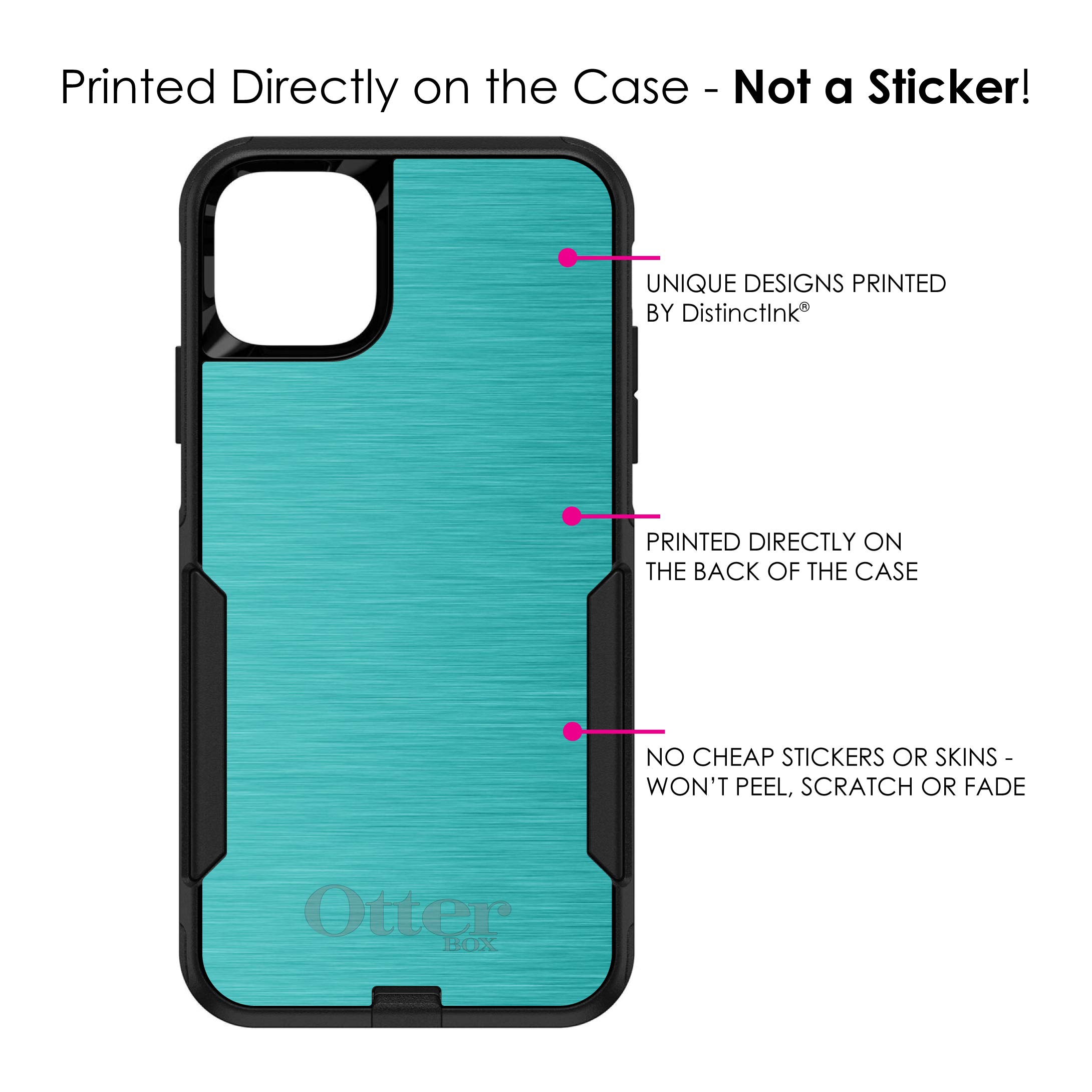 Premium Teal Stainless Steel Print iPhone 11 Pro Max Case (6.5