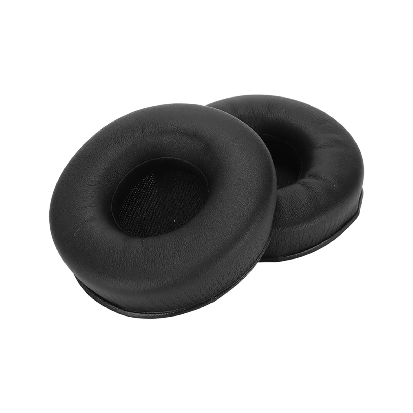 2Pcs Replacement Memory Foam Leather Ear Pads Cushions for Monster Ntune Headphones - Comfortable Earpad Covers for Gaming, Music & Office Use