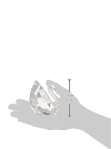 Swarovski Crystal Swan Necklace - Small Clear Pendant for Women | Elegant Jewelry Gift for Birthday, Anniversary & Special Occasions
