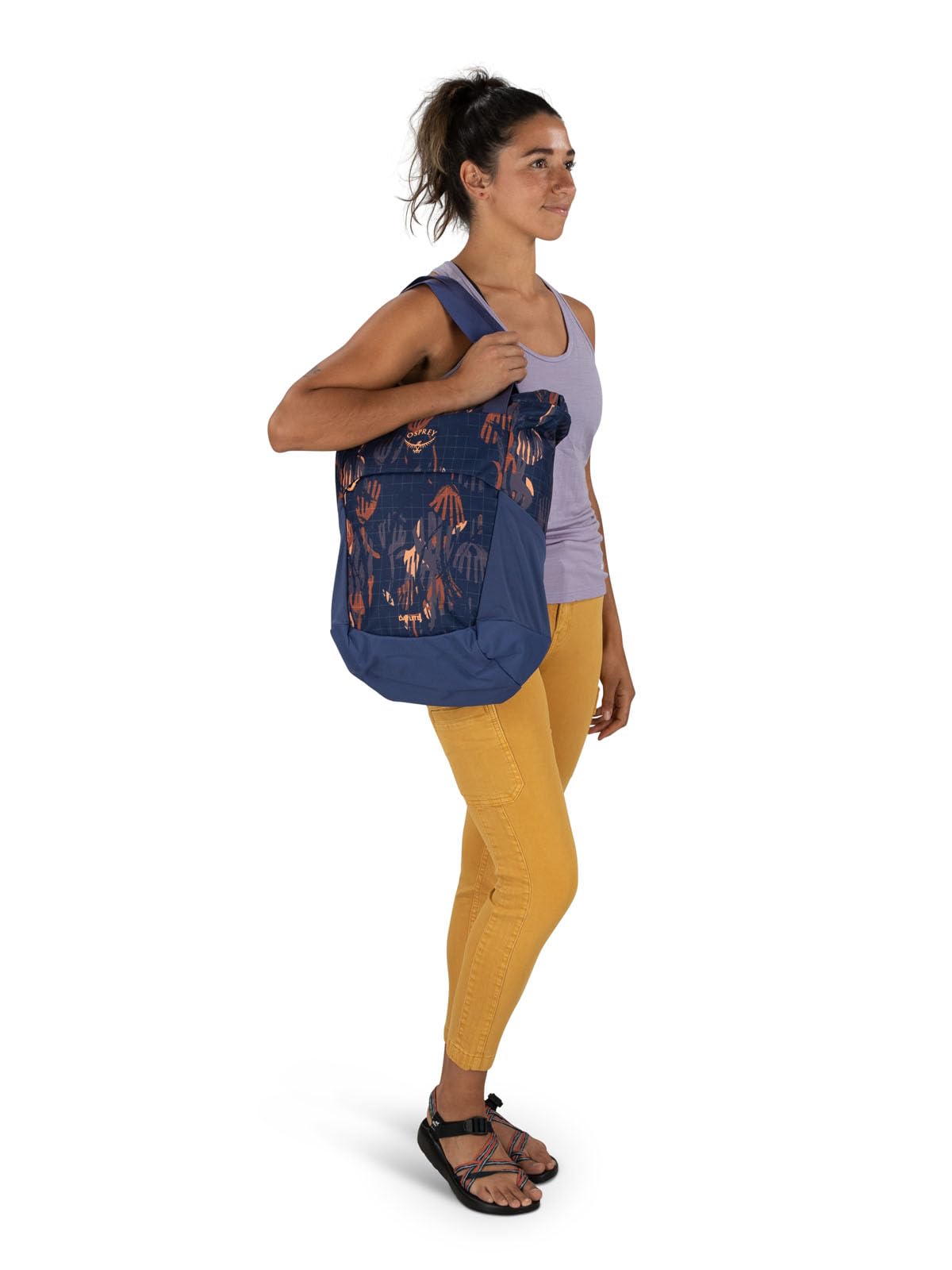 Osprey Daylite Tote Pack - Lightweight Water-Resistant Backpack for Travel & Commuting | Jetstream Blue | Perfect for Hiking, Work & Everyday Use
