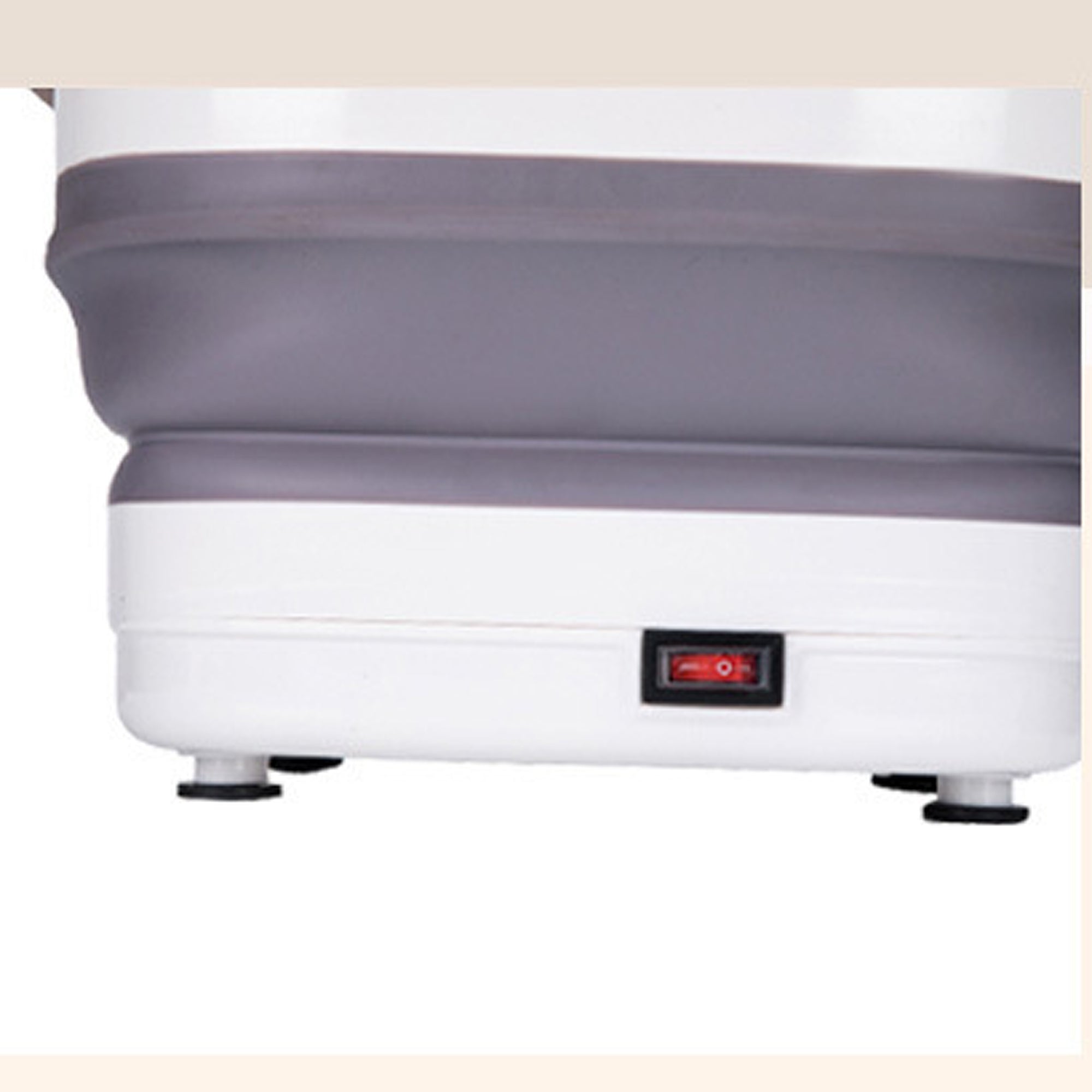 Milex Heated Foot Spa Massager with Bubbles and Vibration - Relaxing Foot Bath for Pain Relief, Stress Relief & Home Spa Therapy