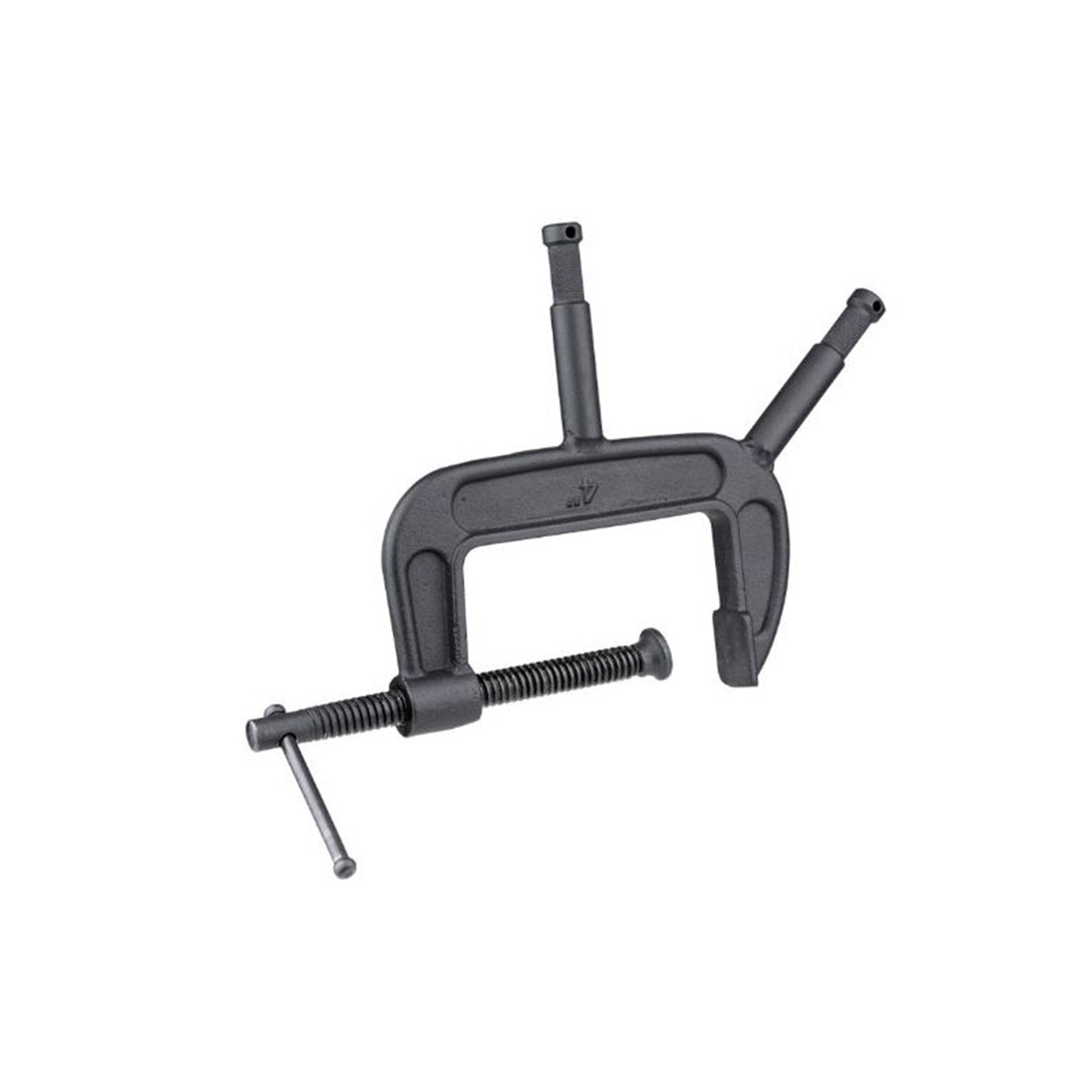 KUPO 4 C Type Clamp with Baby Stud - Heavy Duty Studio Lighting Clamp for Photography & Video Equipment - Perfect for Film Sets, Stage Lighting, and Studio Productions