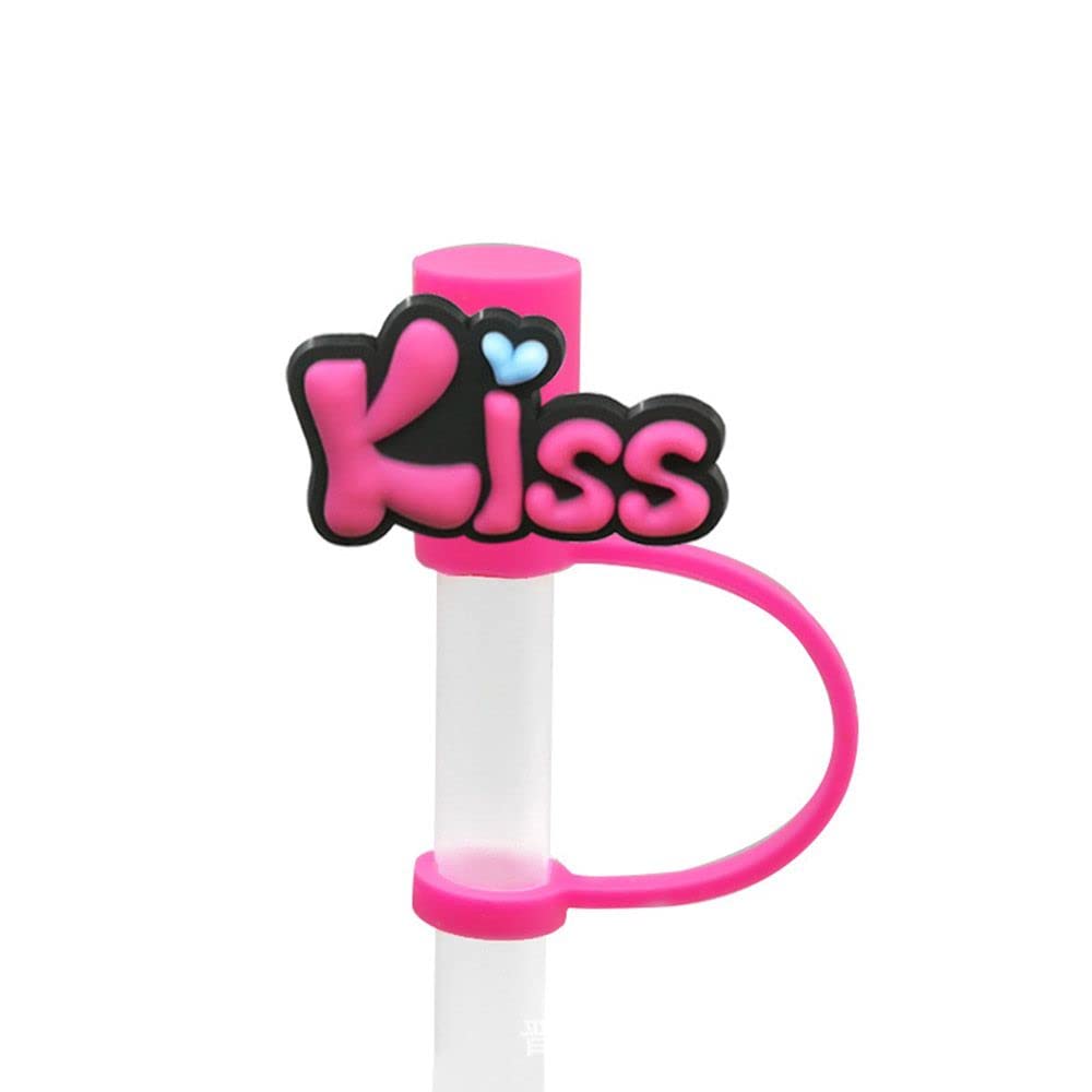 Cartoon Straw Plug - Silicone Drinking Dust Cap & Splash Proof Cover for Cups (4-Pack) - Perfect for Kids, Travel, and Kitchen Use