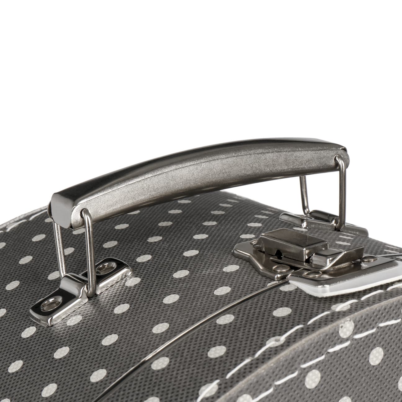 Polka Dot Hat Box by Lierys - Stylish Storage for Women's Hats, Fascinators & Accessories - Perfect for Travel, Home Decor & Gift Giving