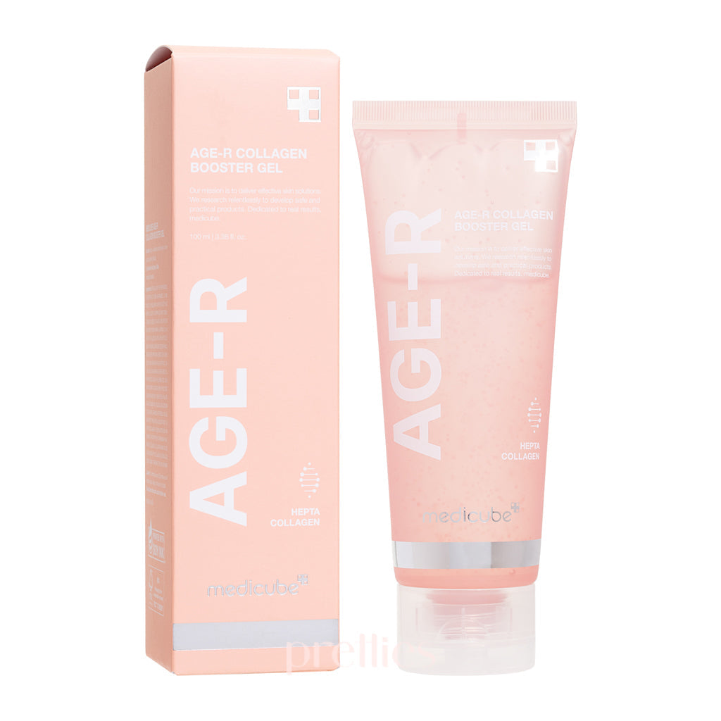 Medicube AGE R Collagen Booster Gel 100ml - Anti-Aging Face Moisturizer for Wrinkles & Firming | Perfect for Daily Skincare Routine & Night Care
