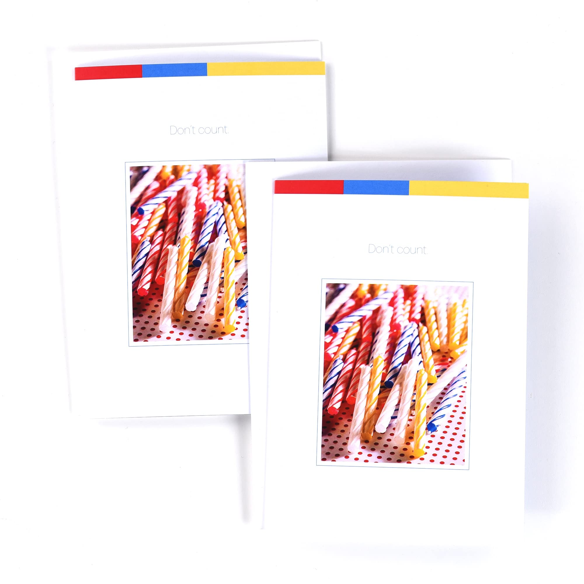 SHADE TREE GREETINGS Counting Candles Birthday Greeting Cards - 3 Pack Set | Funny Birthday Cards for Women, Men & Kids | Perfect for Birthday Parties, Milestone Celebrations & Special Occasions