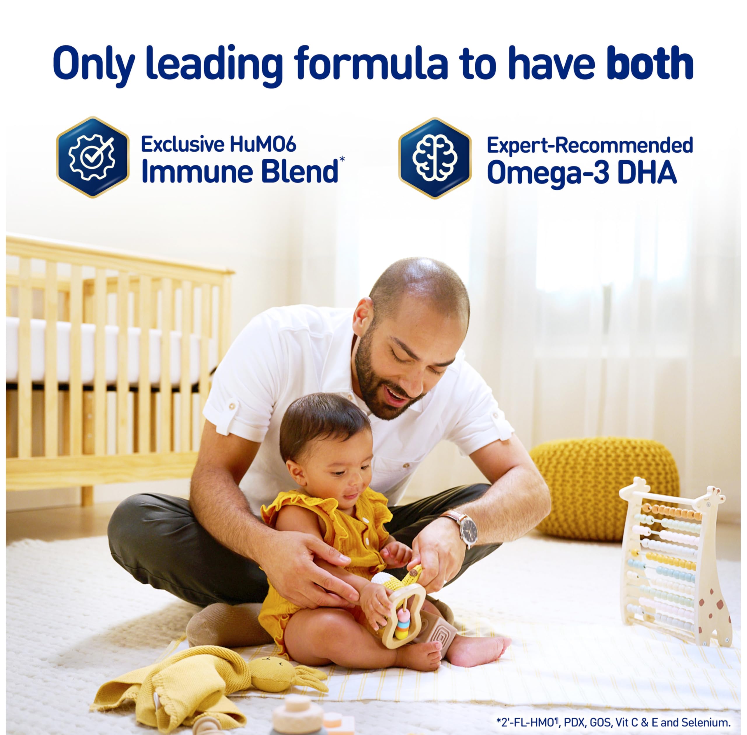 Enfamil NeuroPro Baby Formula Powder - Expert-Recommended Infant Milk with DHA & HuMO6 for Brain Development & Immune Support - 36.4 Oz (Pack of 4) - Ideal for Newborns to Toddlers, Perfect for Daycare & Travel Feeding