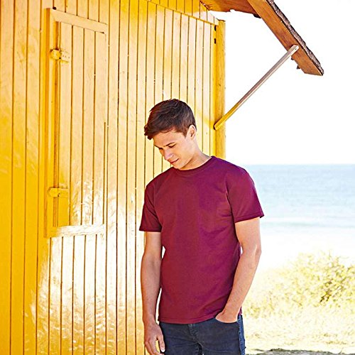 Fruit of the Loom Men's Crew Neck T-Shirt - Soft Cotton Comfort Fit Casual Shirt for Everyday Wear, Workout & Lounge
