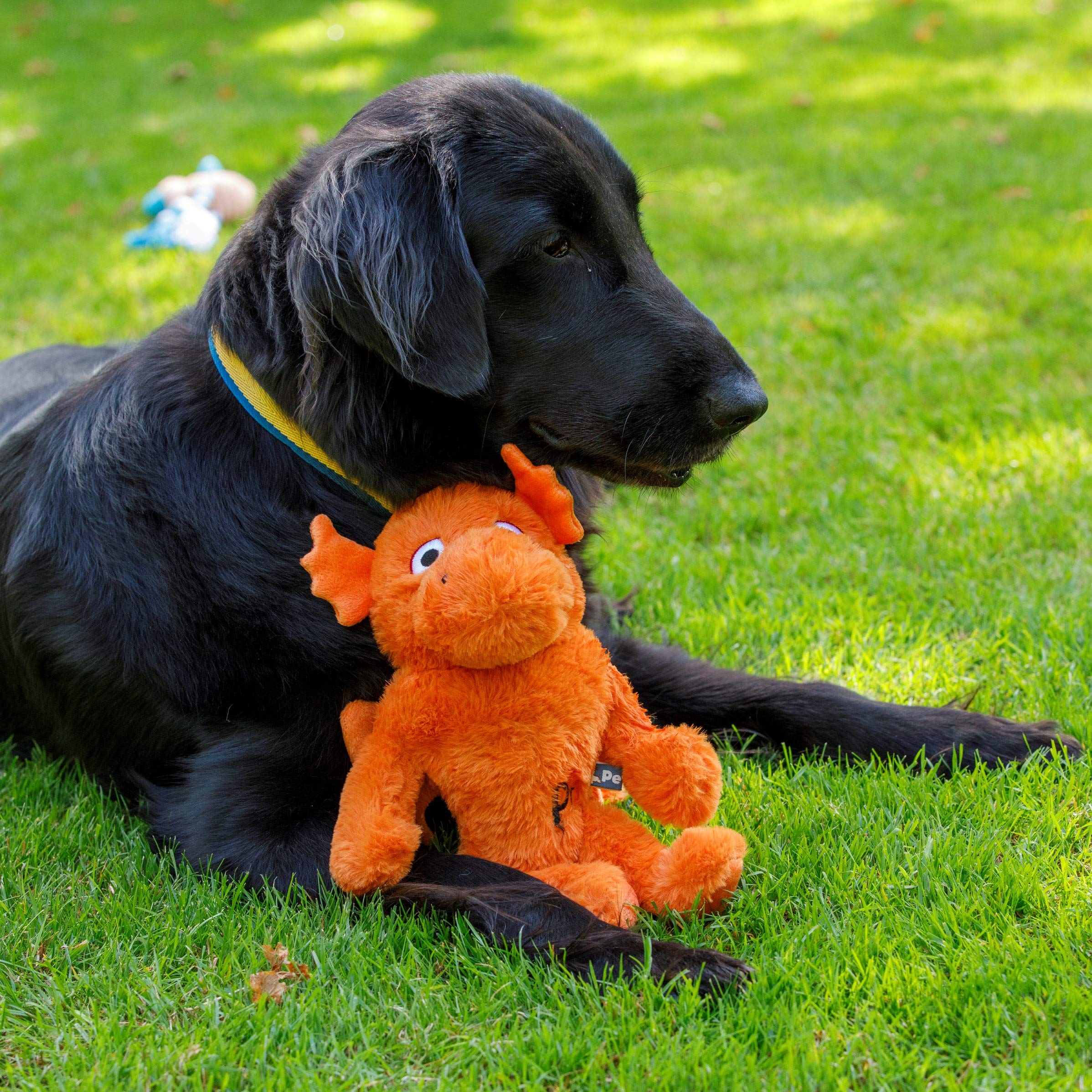 Seriously Strong Plush Dragon Dog Toy - Durable Chew-Proof Stuffed Animal for Aggressive Chewers - Perfect for Playtime, Training, and Cuddling
