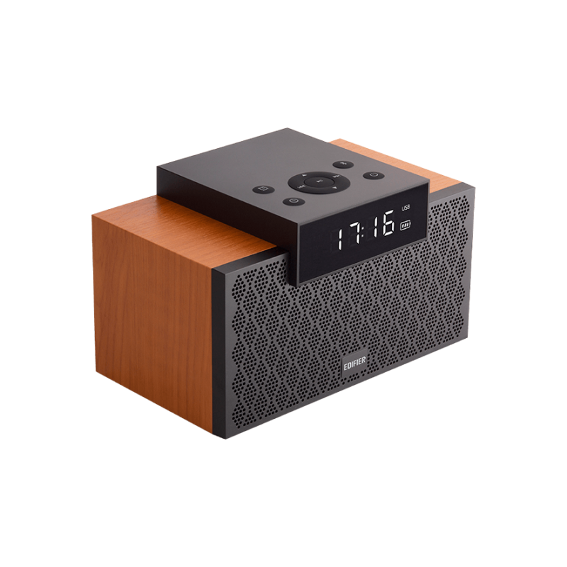 Edifier M260 Brown - Wireless Bluetooth Speaker with Multi-Function, Portable Speaker for Home, Office, Outdoor, Travel & Party Use