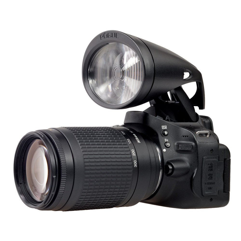 Rogue Safari DSLR Pop-Up Flash Booster - Compatible with Canon & Nikon DSLR Cameras with Built-In Flash - Enhance Indoor & Outdoor Photography for Portraits, Events & Wildlife Shots