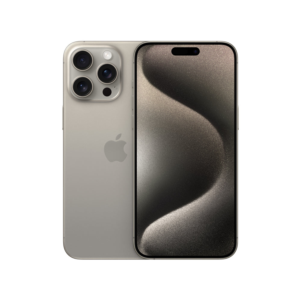 iPhone 15 Pro Max 1TB Titanium Natural - Premium Smartphone for Photography, Gaming & Business | Perfect for Travel, Work & Entertainment