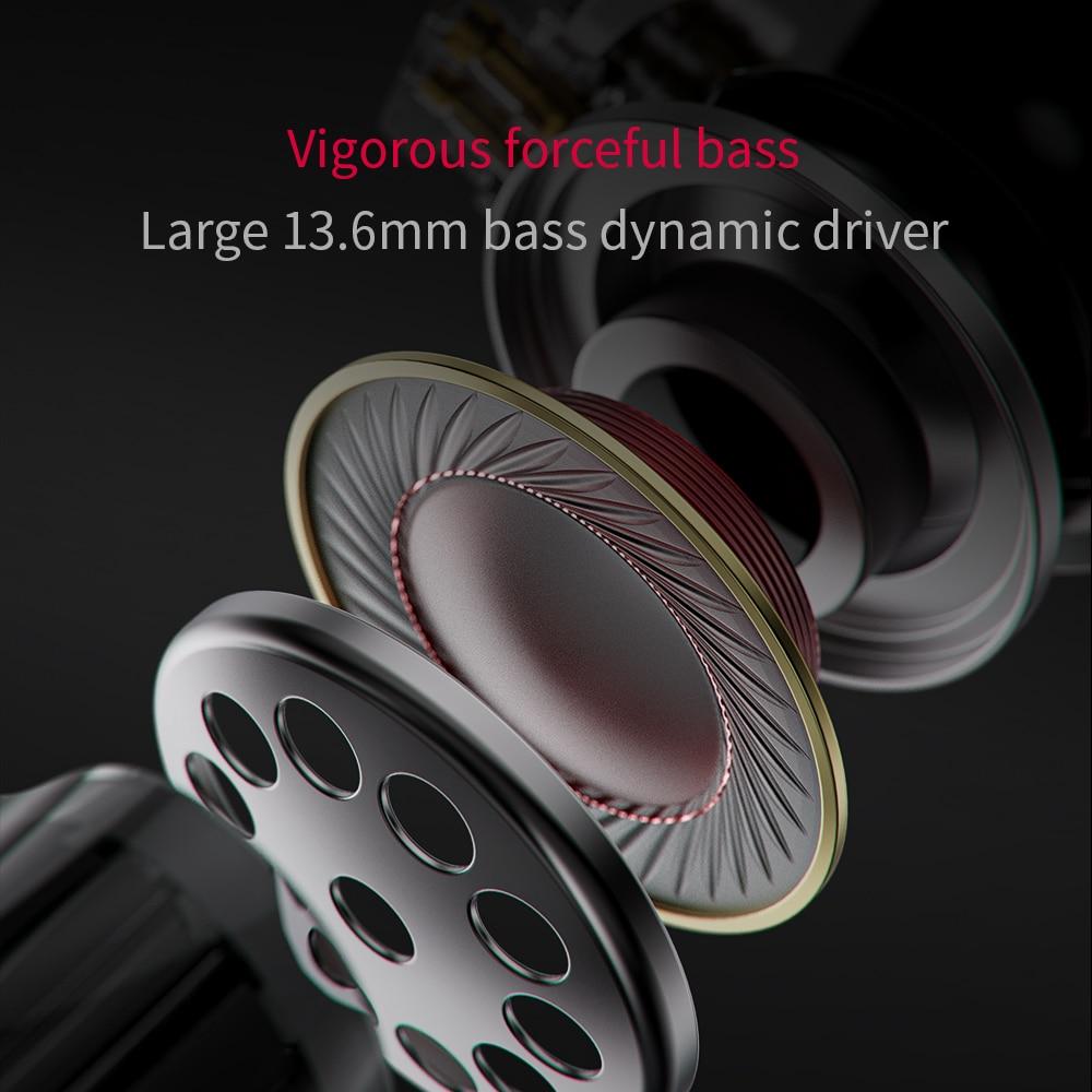 FiiO Jadeaudio JH3 Hybrid Driver In-Ear Monitors - 1DD + 2BA High Resolution Earphones for Audiophiles | Perfect for Studio Recording, Gaming & Travel