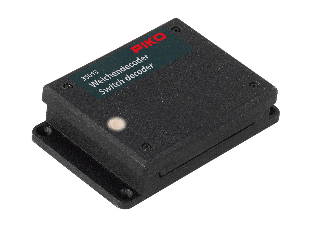 PIKO G Scale Model Train Switch Decoder 35013 - DCC Compatible for Realistic Railroad Layouts - Perfect for Garden Railways & Outdoor Train Displays