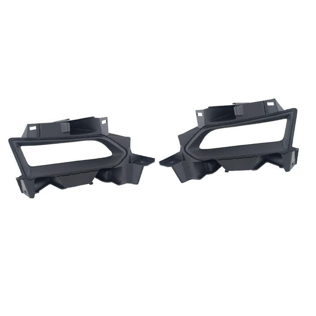 2020-2021 Nissan Versa LED Fog Lights Kit with Halogen Bulbs & Bezel - Left & Right Side Replacement - Perfect for Night Driving & Bad Weather Visibility