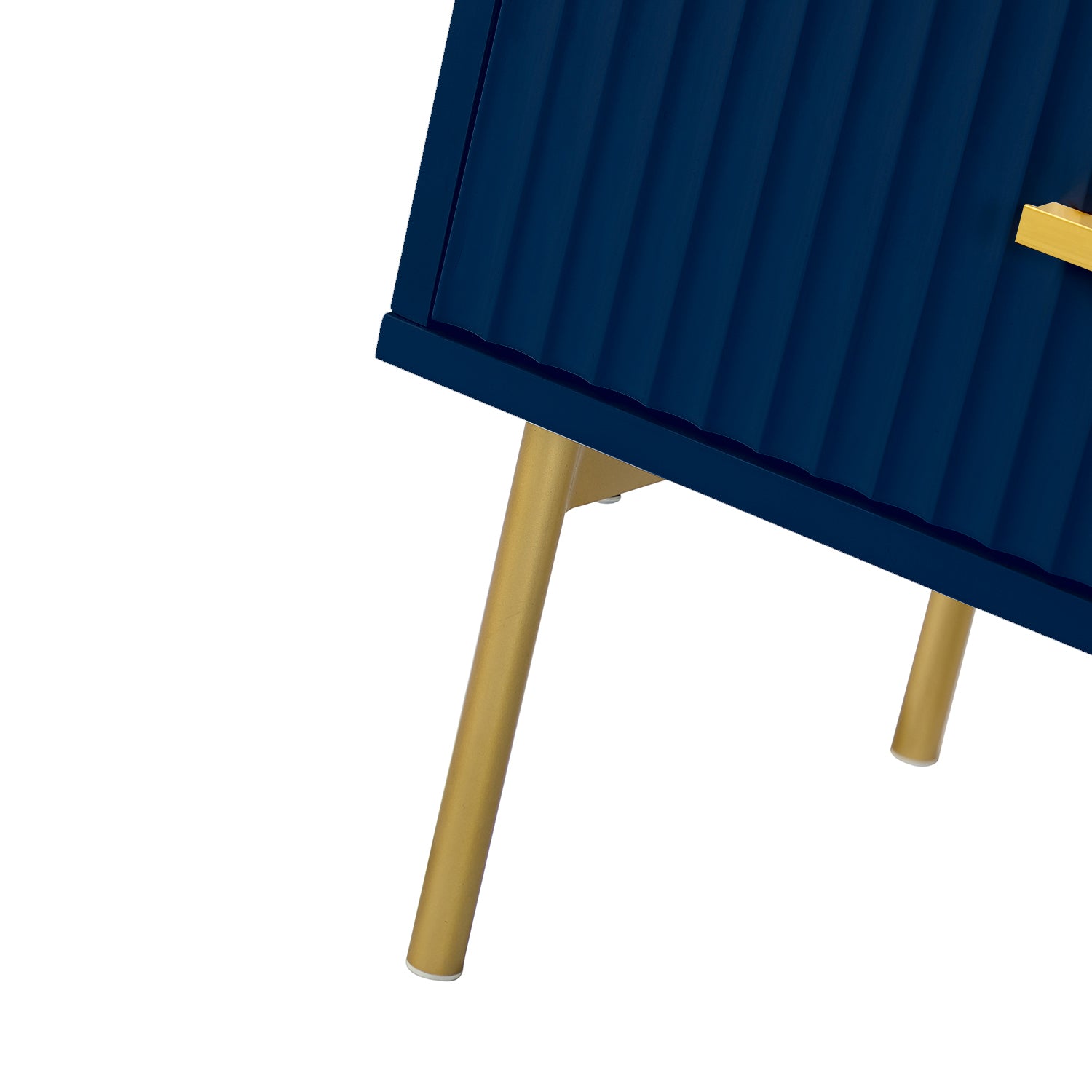 Modern Nightstand with Two Drawers - Nahuel Bedside Table with Optional Styles for Bedroom, Living Room & Guest Room - Sturdy Wooden End Table with Storage for Home Decor