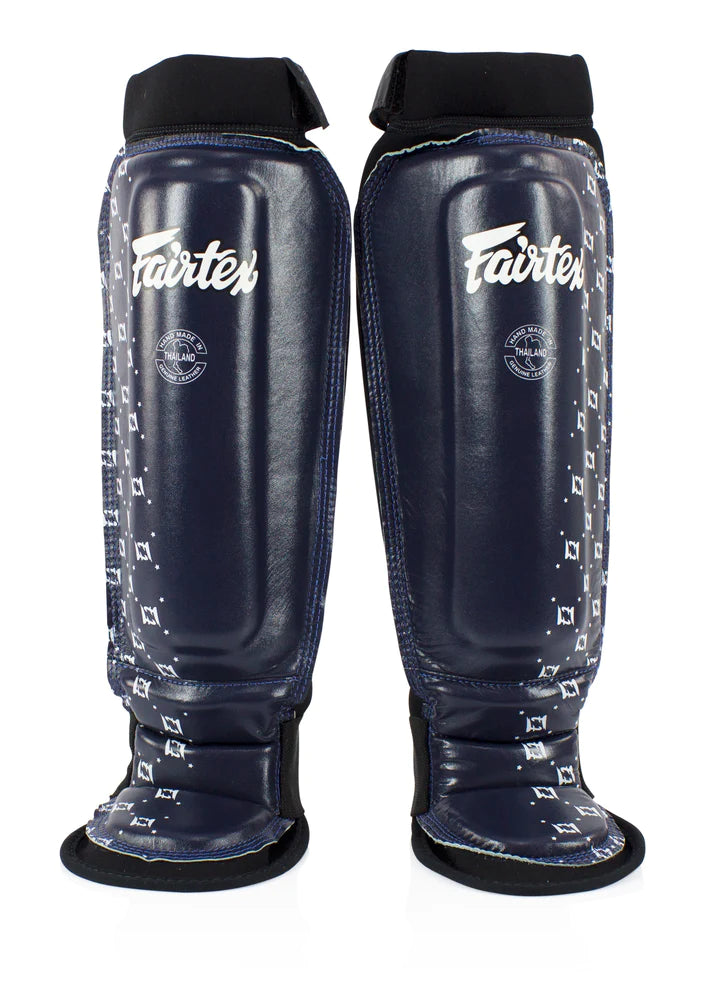 Fairtex SP6 Neoprene Muay Thai Shin Guards - Premium Kickboxing & MMA Protective Gear for Training & Competition - Ideal for Martial Arts, Fitness & Combat Sports