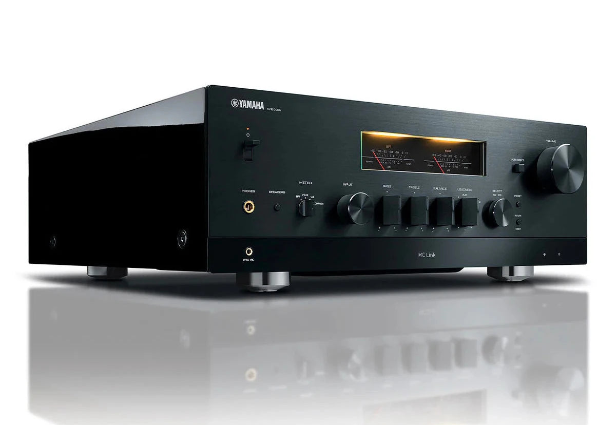 Yamaha R-N2000A Hi-Fi Network Stereo Receiver - Black | High-Fidelity Audio for Home Theater & Music Streaming | Perfect for Living Room & Entertainment Systems