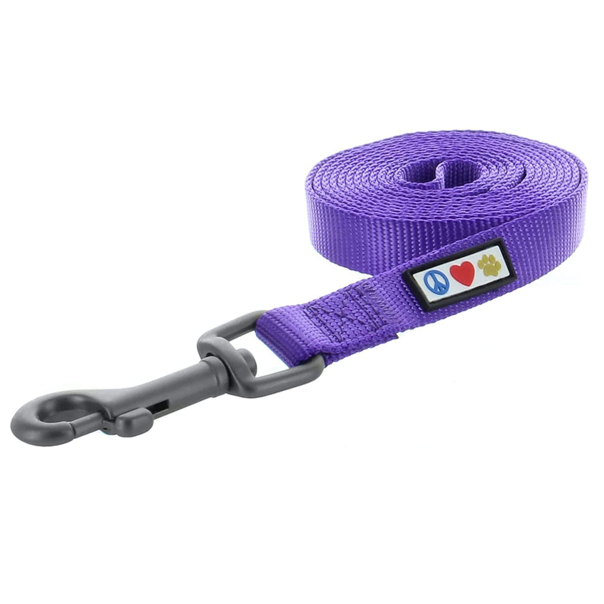 Pawtitas Small Dog Harness & Collar Set with 6ft Leash - Purple Value Bundle for Small Dogs | Perfect for Walking, Training & Outdoor Adventures
