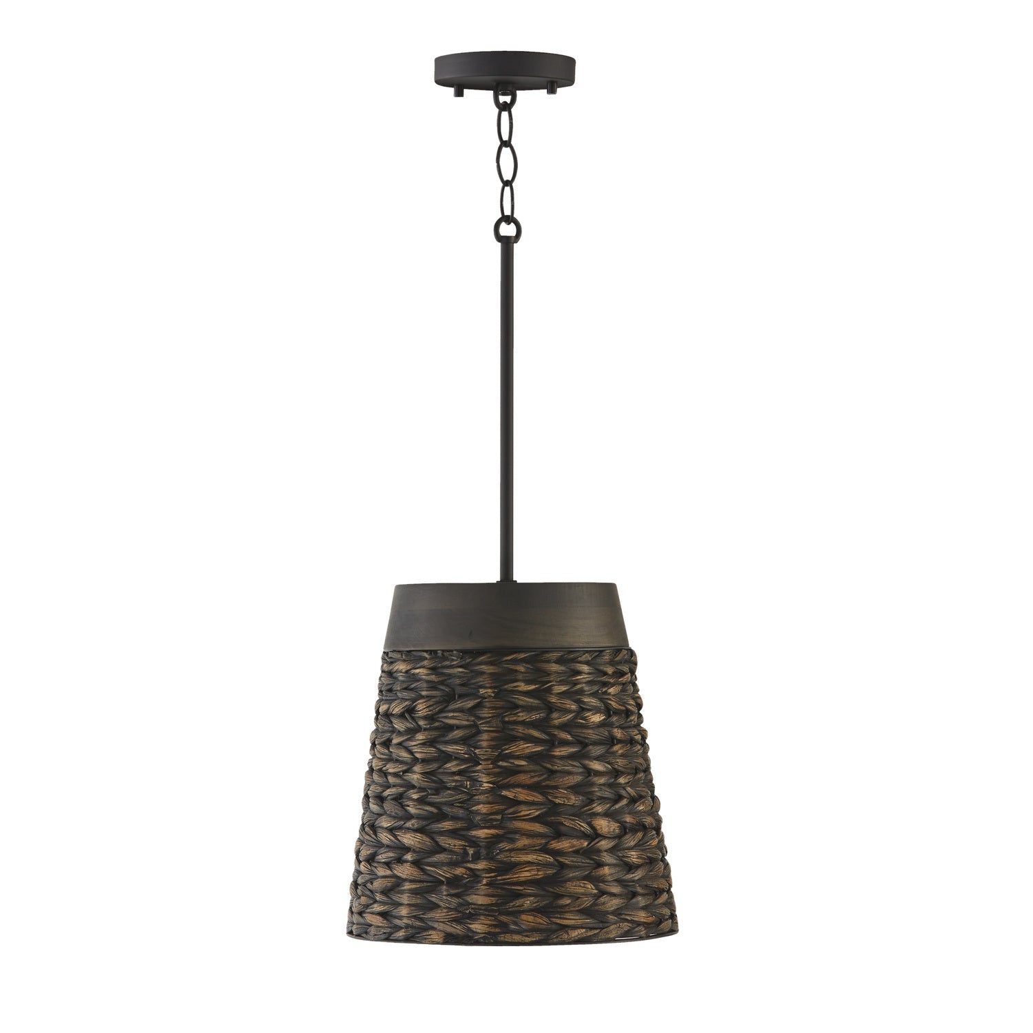 Capital Lighting Modern One Light Pendant - Sleek Hanging Fixture for Kitchen Island, Dining Room & Bedroom Lighting