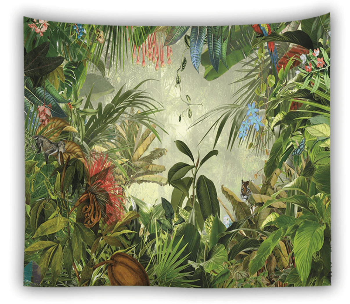 Forest Wall Tapestry - Nature Inspired Wall Hanging Decor for Bedroom, Living Room & Dorm - Boho Home Decor for Aesthetic Room Design