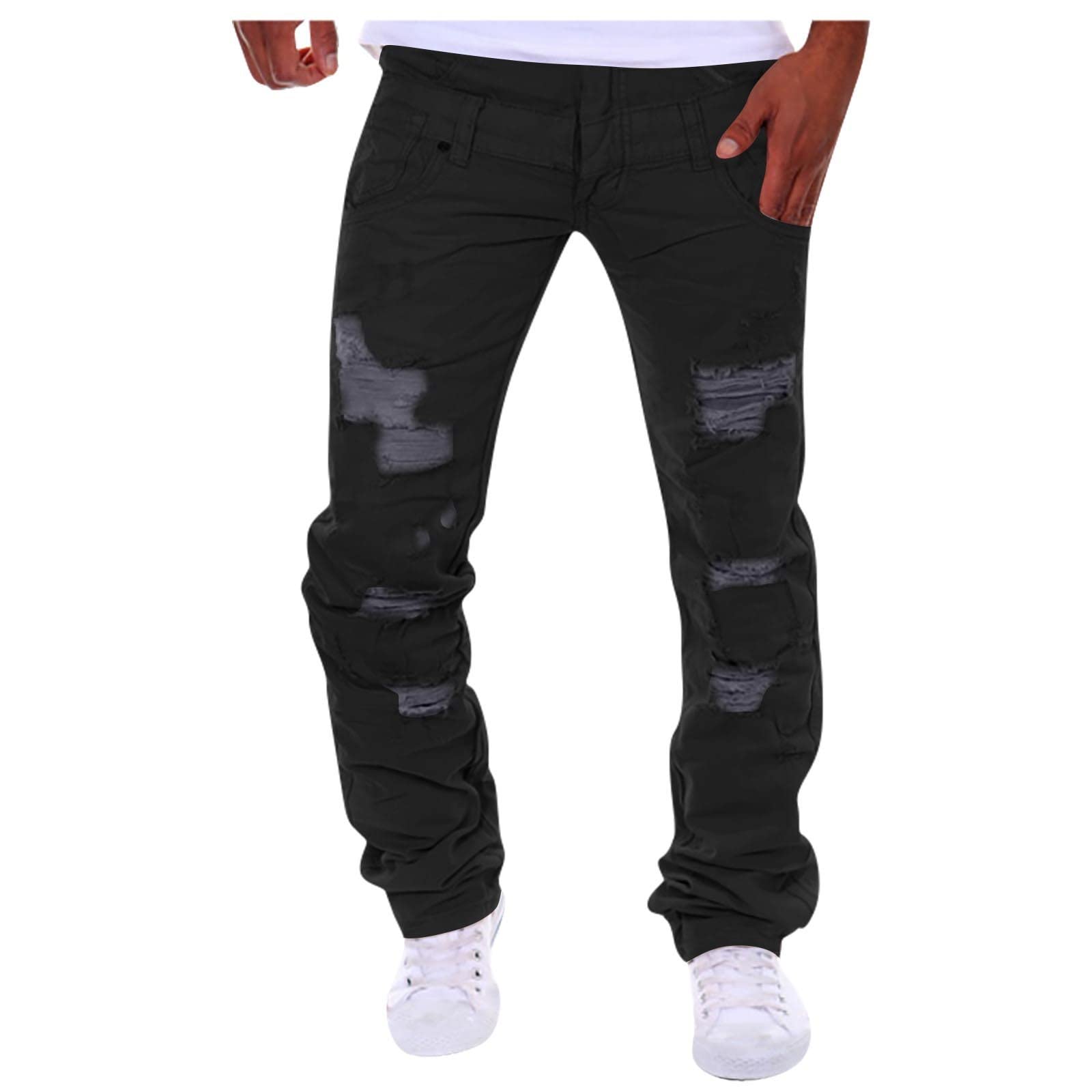 Men's Lightweight Quick-Dry Joggers - Cargo Hiking Pants for Running, Workout, Travel & Golf | Moisture-Wicking Athletic Pants for Outdoor Activities & Casual Wear