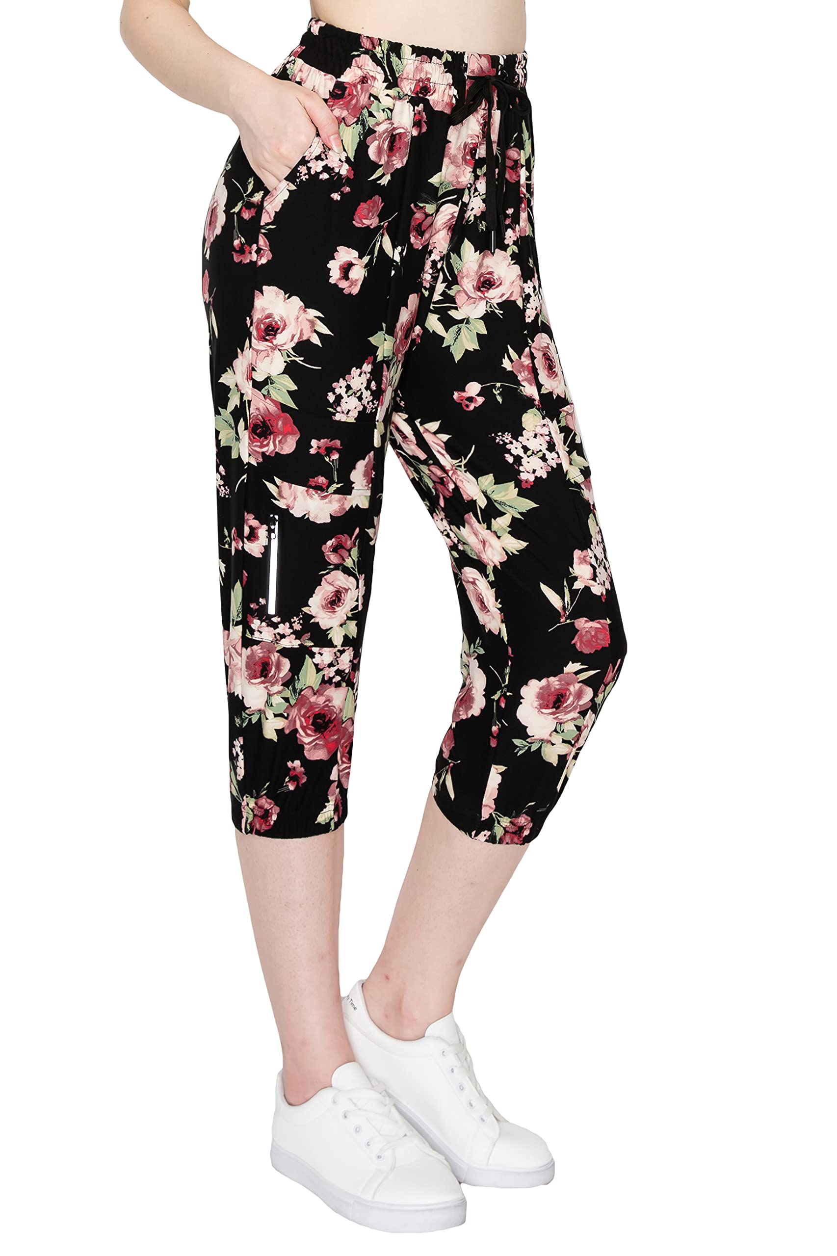ALWAYS Women's Jogger Pants with Pockets - Soft Comfortable Full Length & Capri Sweatpants for Yoga, Running, Lounge and Casual Wear