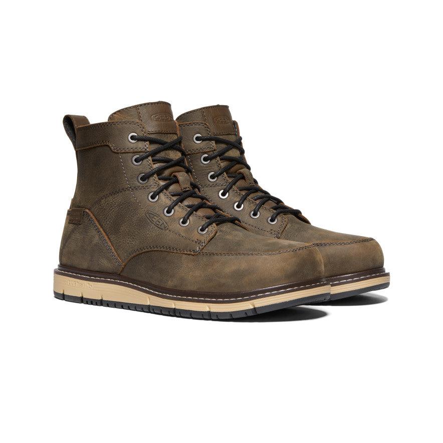 Men's San Jose 6 Waterproof Aluminum Toe Work Boots - Durable Safety Shoes for Construction, Hiking & Outdoor Work