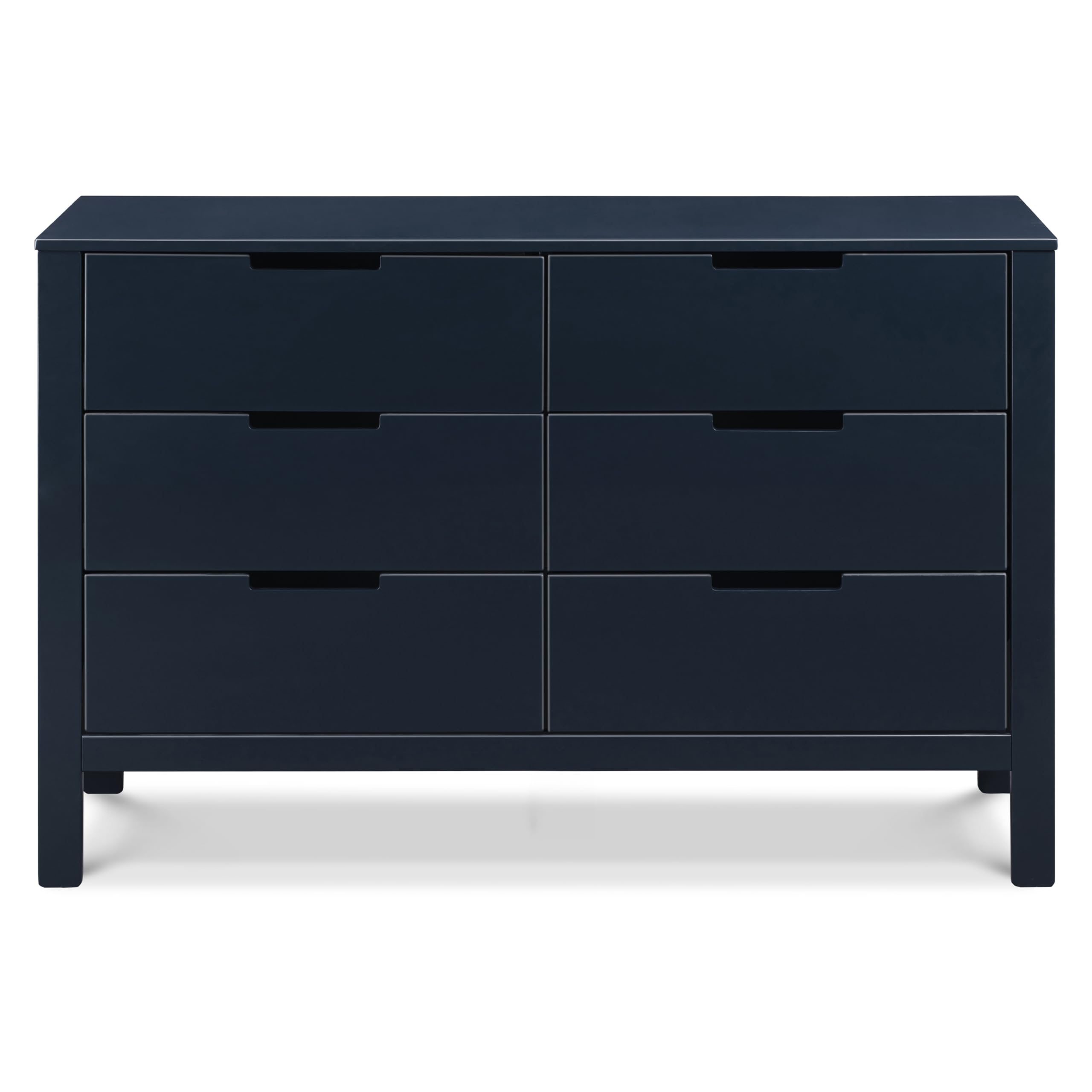 Carter's by DaVinci Colby 6-Drawer Navy Dresser - Baby Nursery Furniture for Boys & Girls - Perfect for Bedroom Storage & Organization