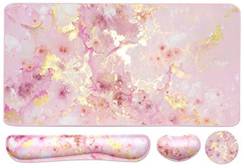 Pink Gold Marble