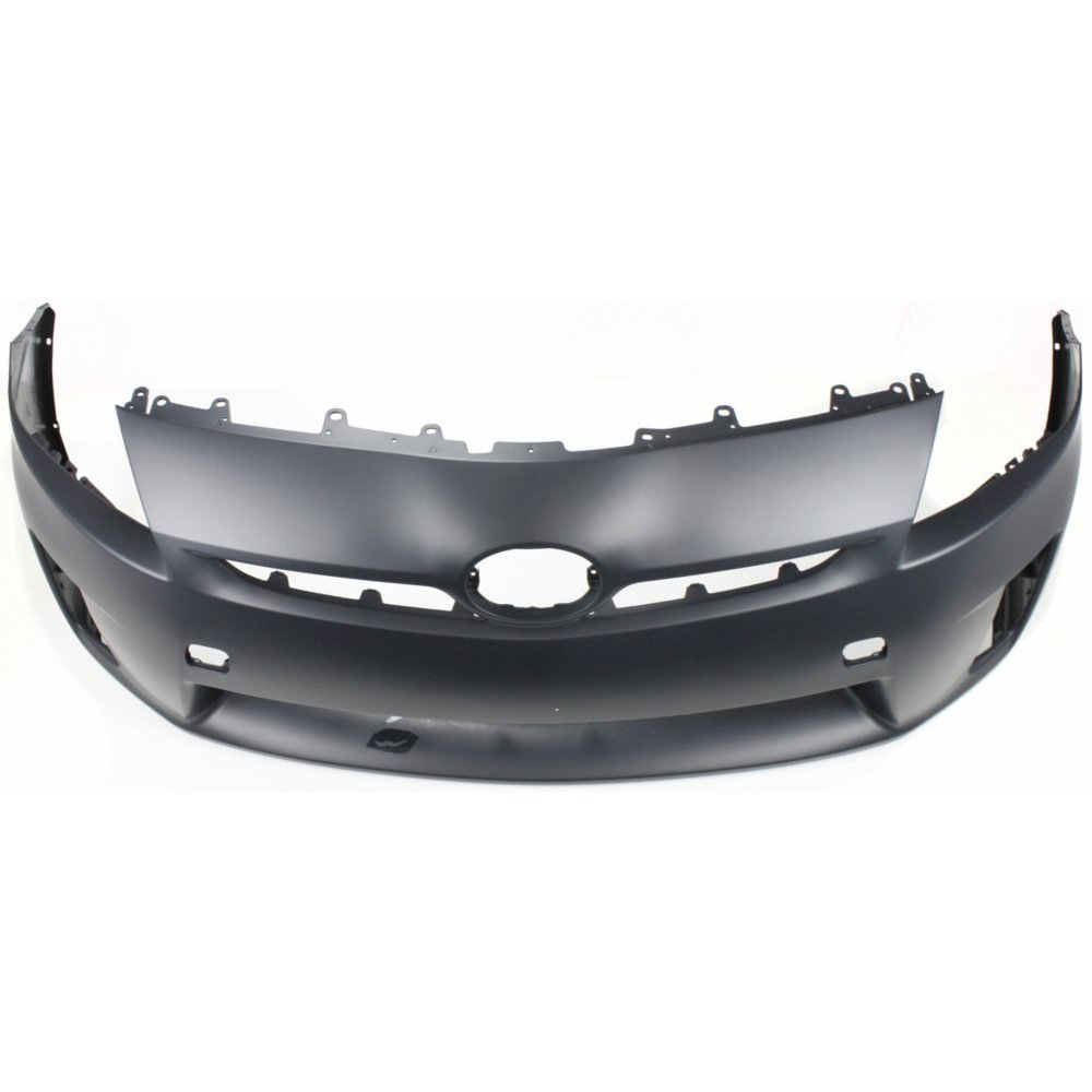 Evan Fischer Front Bumper Cover Compatible with 2010-2011 Toyota Prius | Primed Replacement for Halogen Headlight Models | TO1000359 | Perfect for Accident Repair & Car Restoration Projects