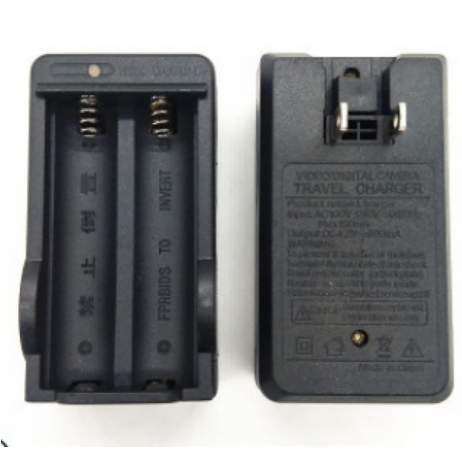 4.2V 2-Slot Smart Wall Charger for 18650 Lithium Batteries - Fast Rechargeable Battery Charger (4 Pack) - Perfect for Flashlights, Vape Mods & Electronic Devices