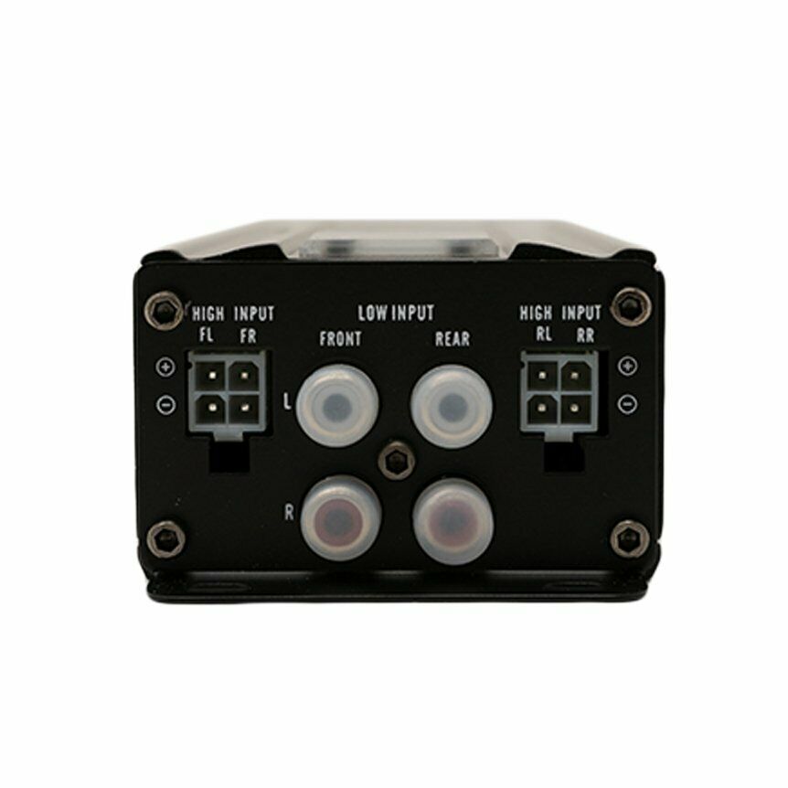 Compact 4 Channel Class D Full Range Micro Amplifier 320W - Ignite RM4.80 | Perfect for Car Audio Systems, Home Theater & DJ Setups