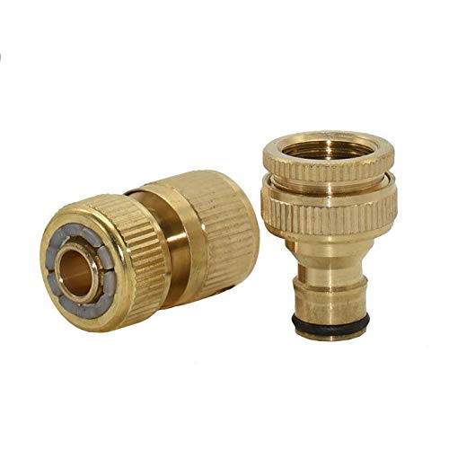 1 Set Brass Hose Connector 1/2