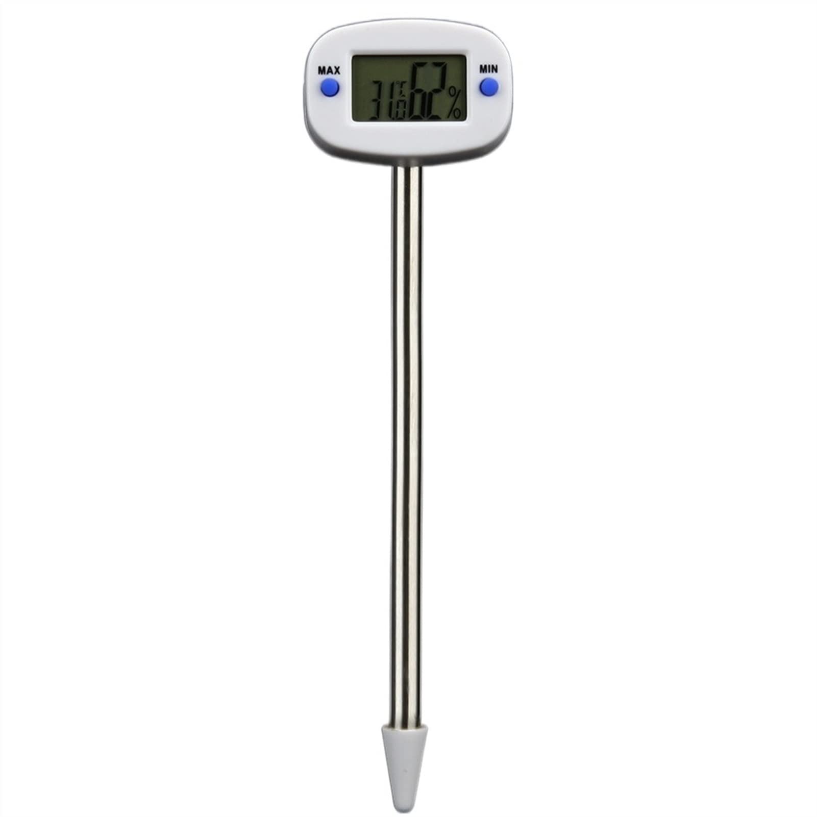 Digital Soil Tester with LCD Display - 3-in-1 Plant Moisture, pH & Temperature Meter for Garden, Lawn & Indoor Plants | Perfect for Gardening, Farming & Hydroponics