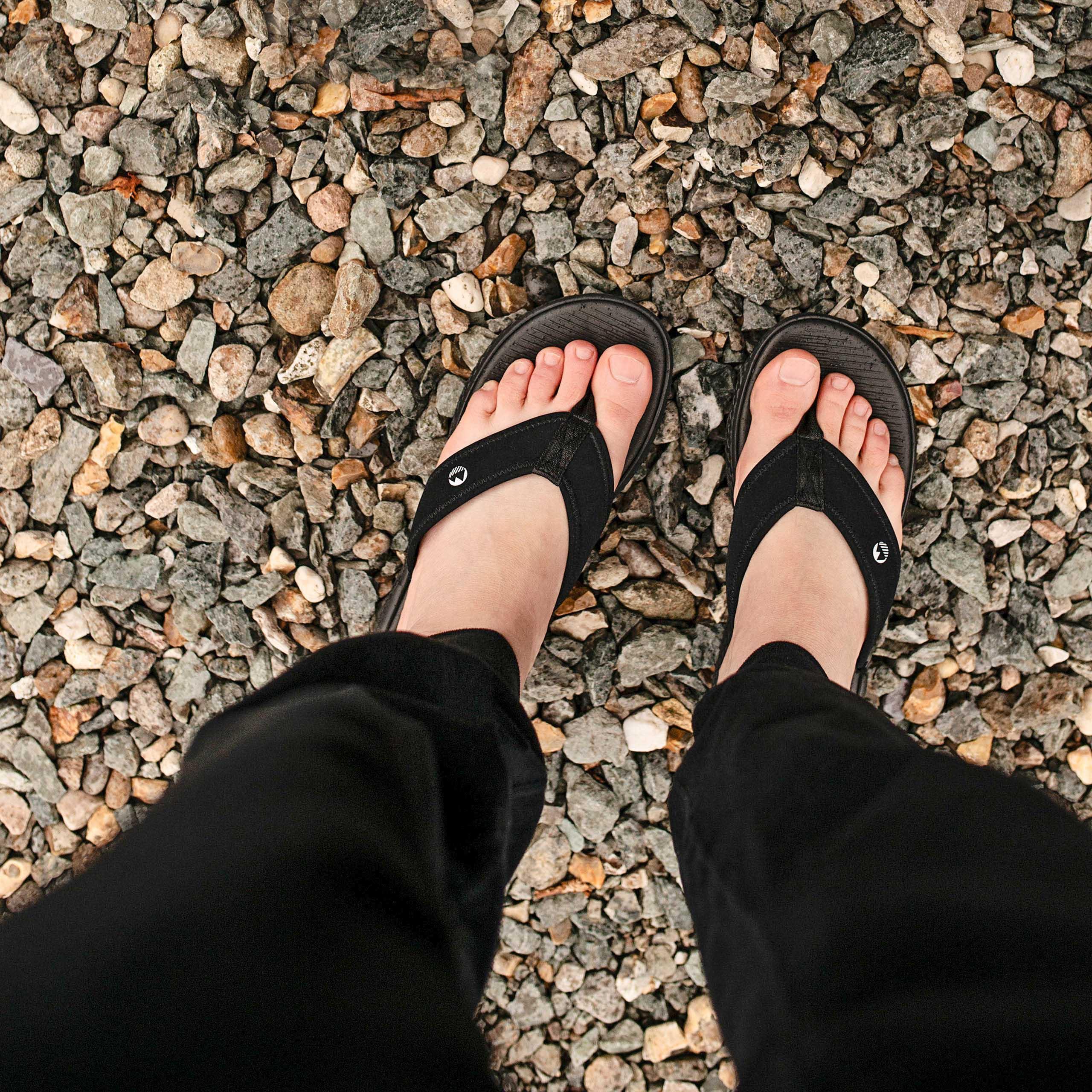 Women's Neoprene Flip Flops - Comfortable Waterproof Beach Sandals for Pool, Spa & Summer Vacation