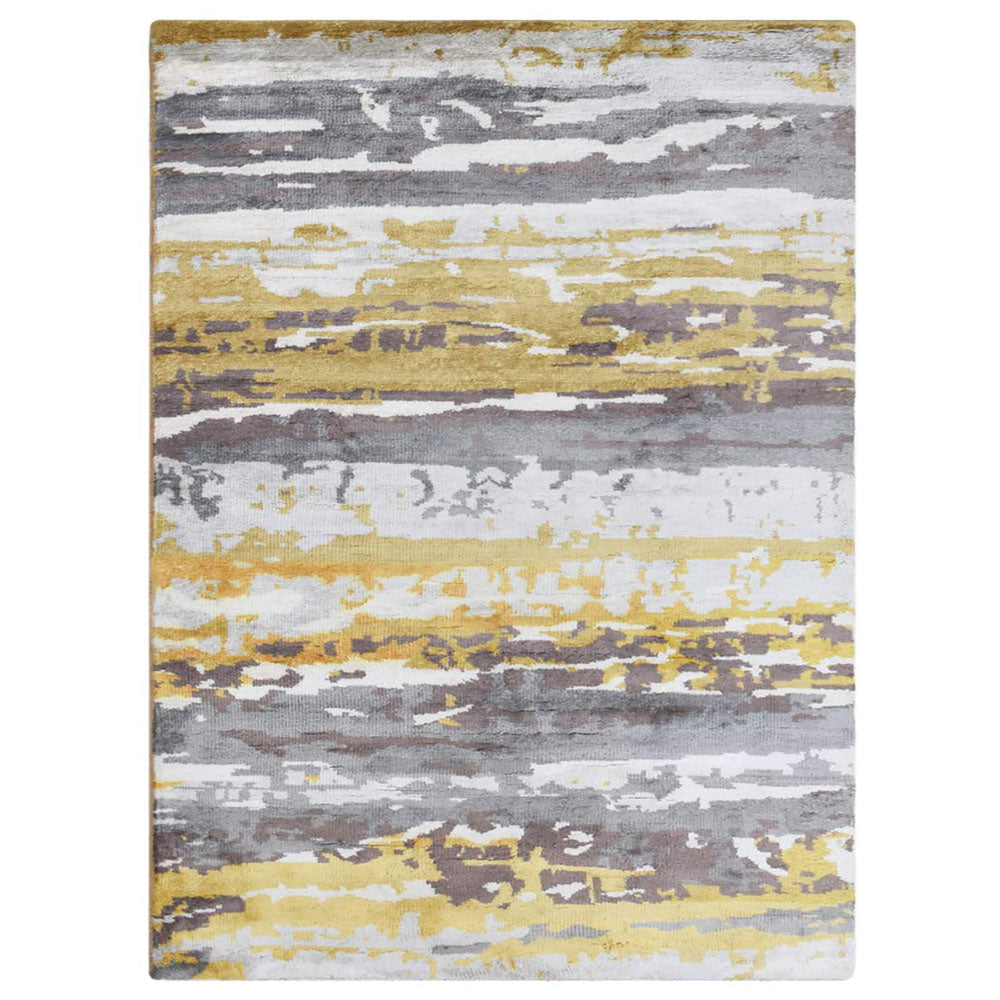 Hand Knotted Wool Rug - Soft & Durable Persian Style Area Rug for Living Room, Bedroom, Dining Room - Traditional Home Decor Carpet
