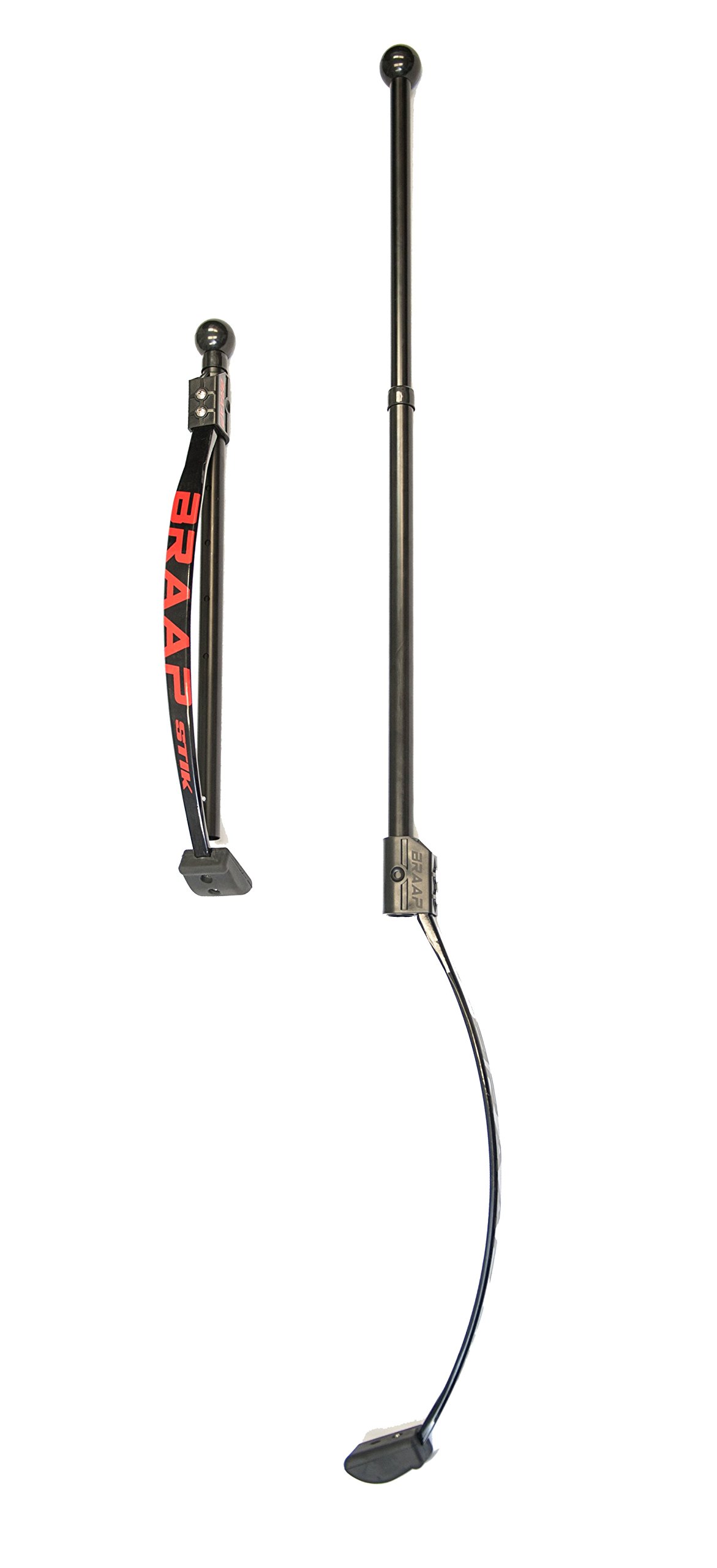 2.0 Land Paddle - Premium Longboard & Skateboard Push Stick for Core Fitness, Balance Training & SUP on Land - Perfect for Longboarding, Skateboarding, CrossFit & Outdoor Workouts