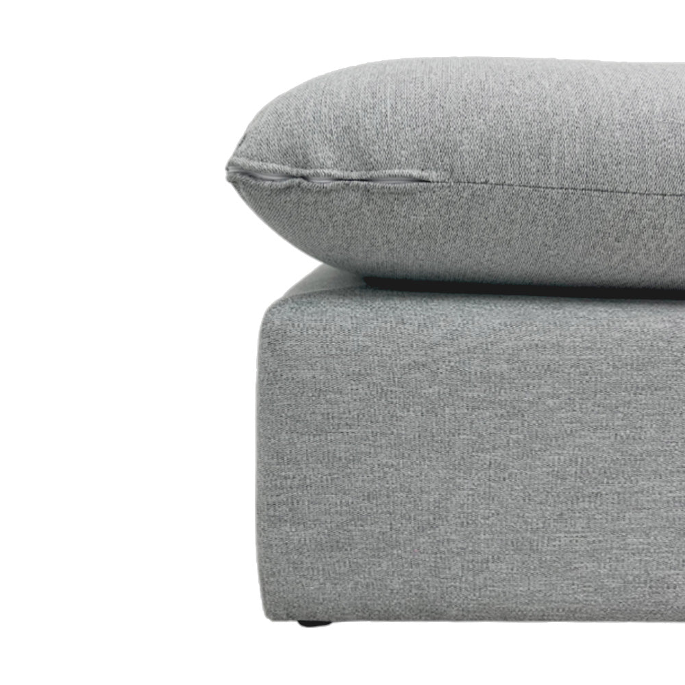 Nathan Ottoman EcoClean - Waterproof & Stain-Resistant Storage Bench for Living Room, Bedroom, or Entryway | Eco-Friendly Fabric & Easy to Clean | Perfect for Home Organization & Extra Seating