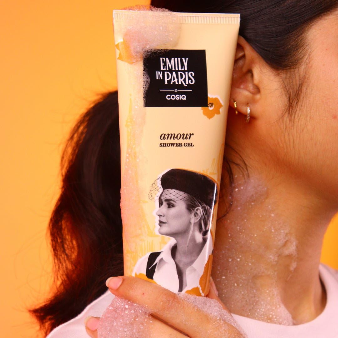 Cos-IQ Emily In Paris Camille’s Amour Body Wash for Women – 24/7 Long Lasting Floral Fruity Gourmand Scent | Paraben & Soap Free for Glowing Skin | 200ml | Perfect for Daily Shower, Spa Days & Gift Sets