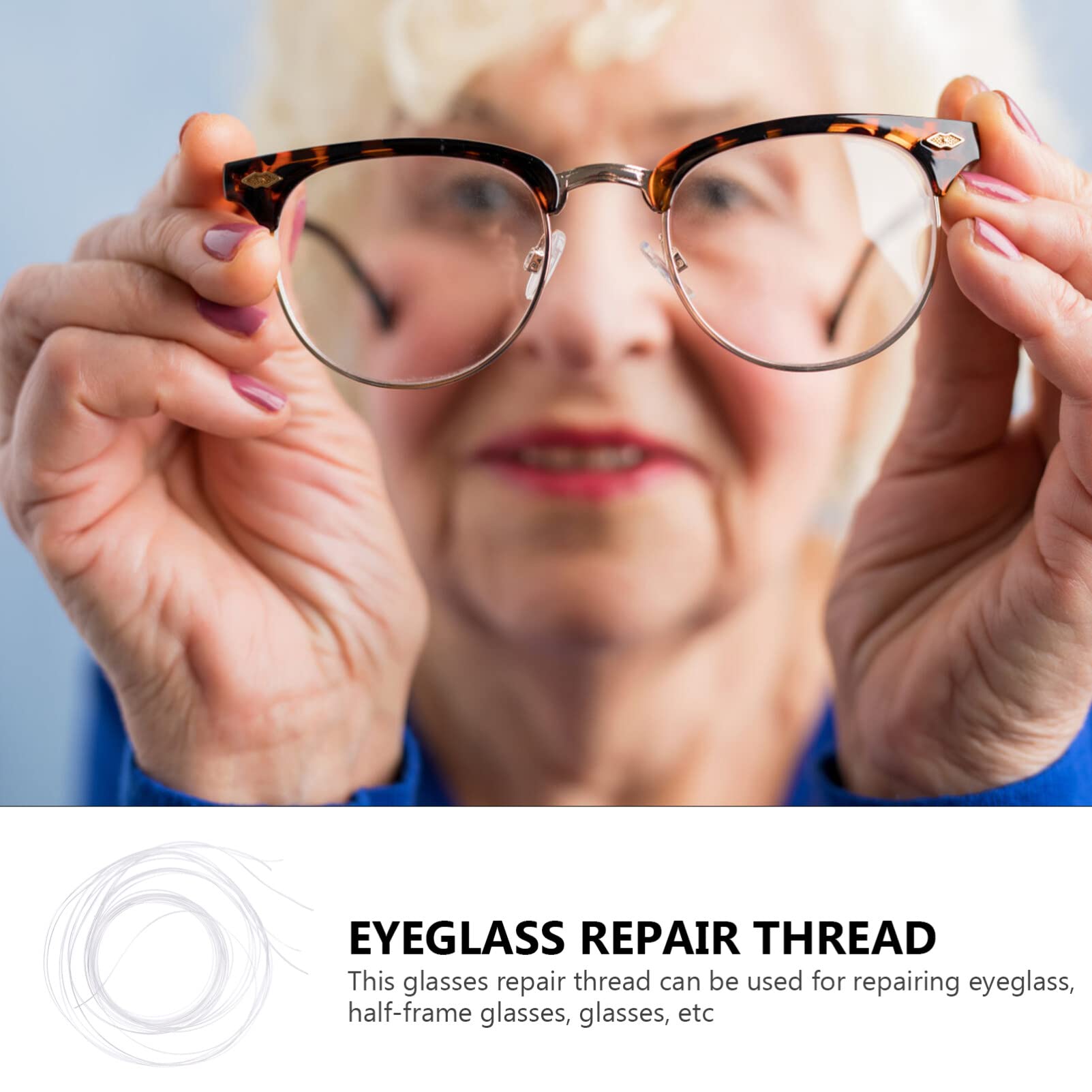 3 Packs Glasses Repair Thread Kit - Eyeglass Screw Replacement Tool with Mini Screwdriver - Perfect for Fixing Loose or Broken Eyeglass Frames at Home, Office or Travel